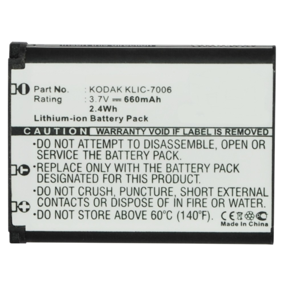 Synergy Digital Camera Battery, Compatible with Kodak EasyShare M200 Camera Battery (3.7, Li-ion, 660mAh)