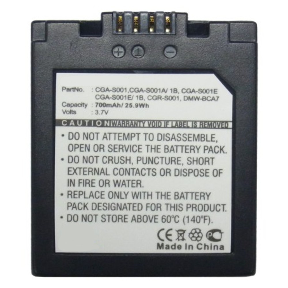 Synergy Digital Camera Battery, Compatible with LEICA D-LUX Camera Battery (3.7, Li-ion, 700mAh)