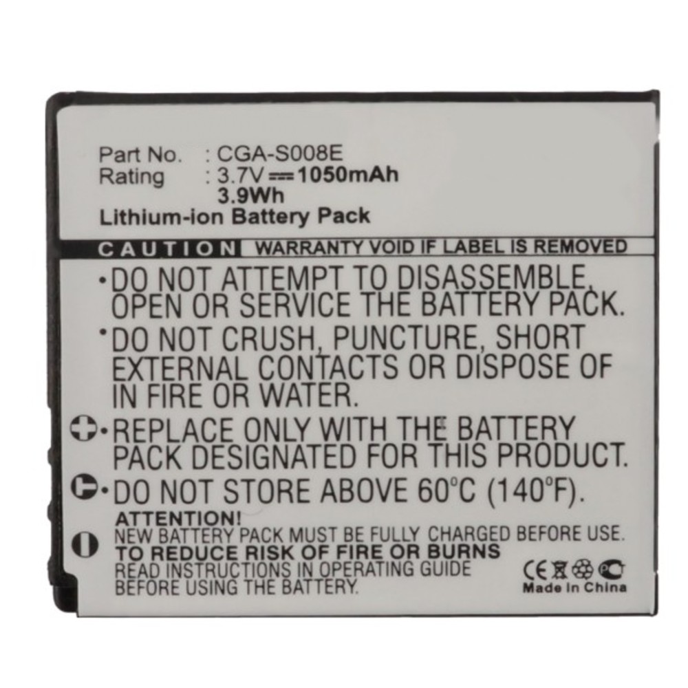 Synergy Digital Camera Battery, Compatible with LEICA C-LUX 2, C-LUX 3 Camera Battery (3.7, Li-ion, 1050mAh)