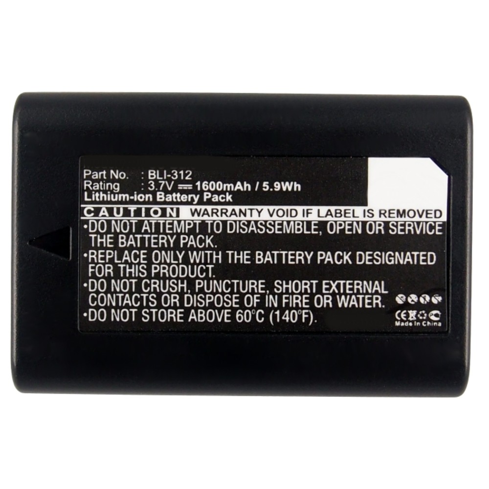 Synergy Digital Camera Battery, Compatible with LEICA BM8, M8, M8.2, M9 14464 Camera Battery (3.7, Li-ion, 1600mAh)