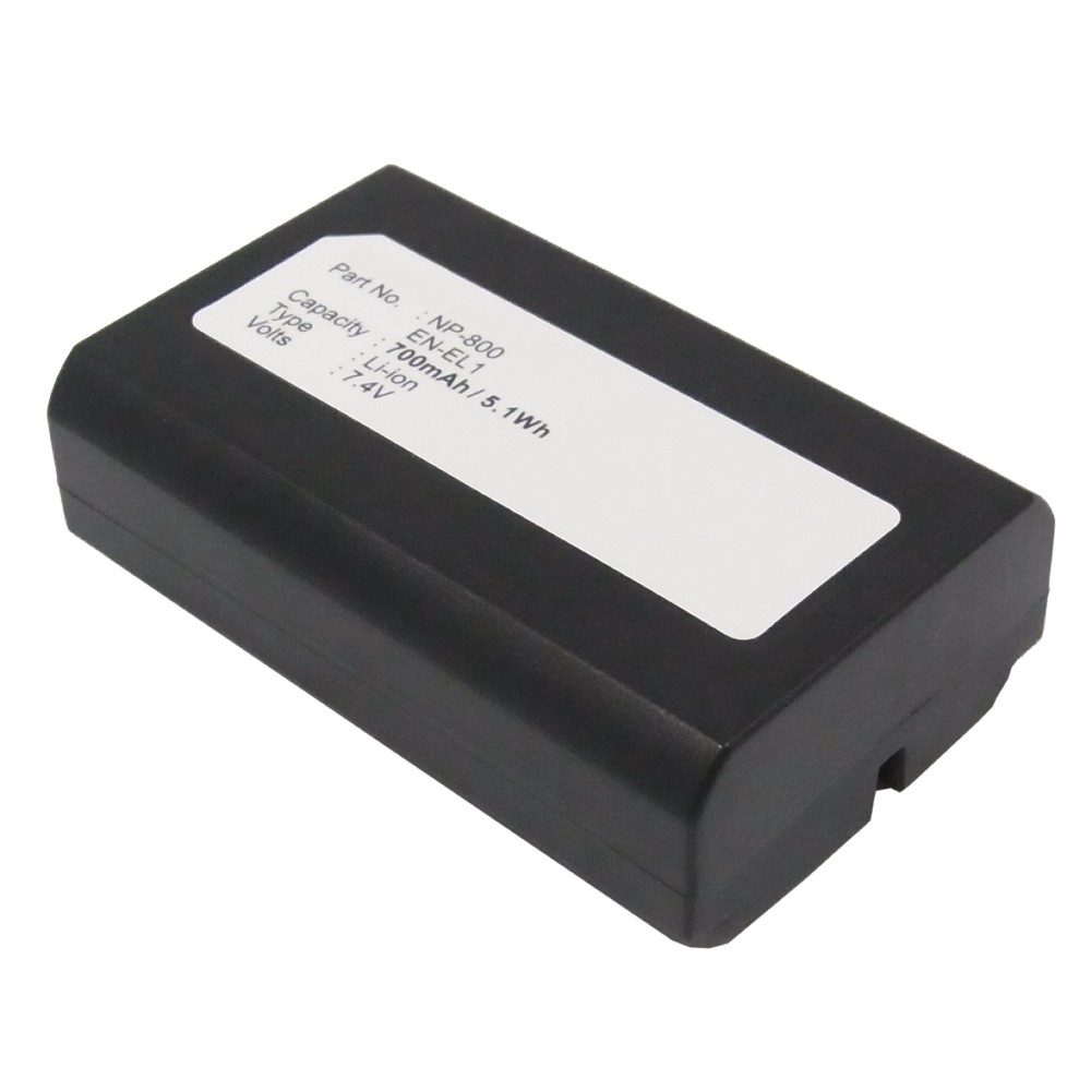 Synergy Digital Camera Battery, Compatible with MINOLTA DG-5W, DiMAGE A200 Camera Battery (7.4, Li-ion, 700mAh)