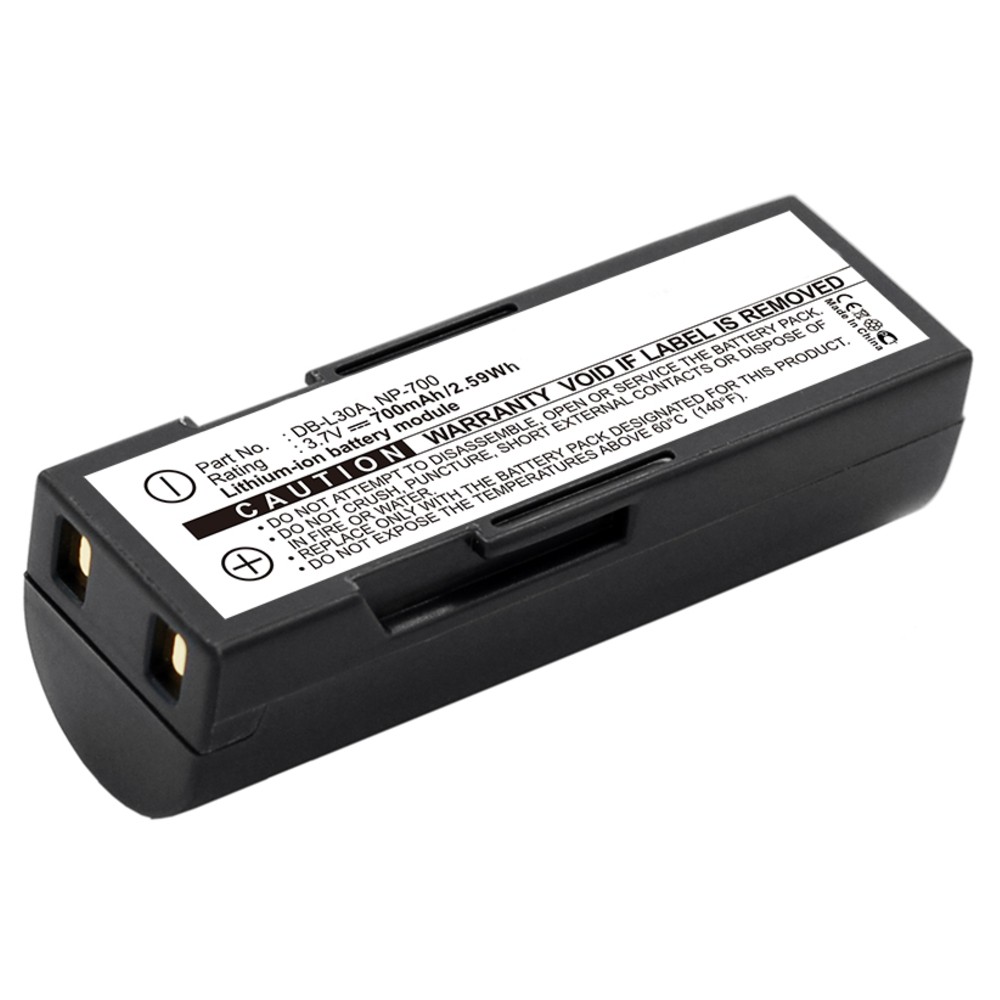 Synergy Digital Camera Battery, Compatible with MINOLTA DG-X50-K, DG-X50-R, DG-X50-S, DiMAGE X50, DiMAGE X60 Camera Battery (3.7, Li-ion, 700mAh)