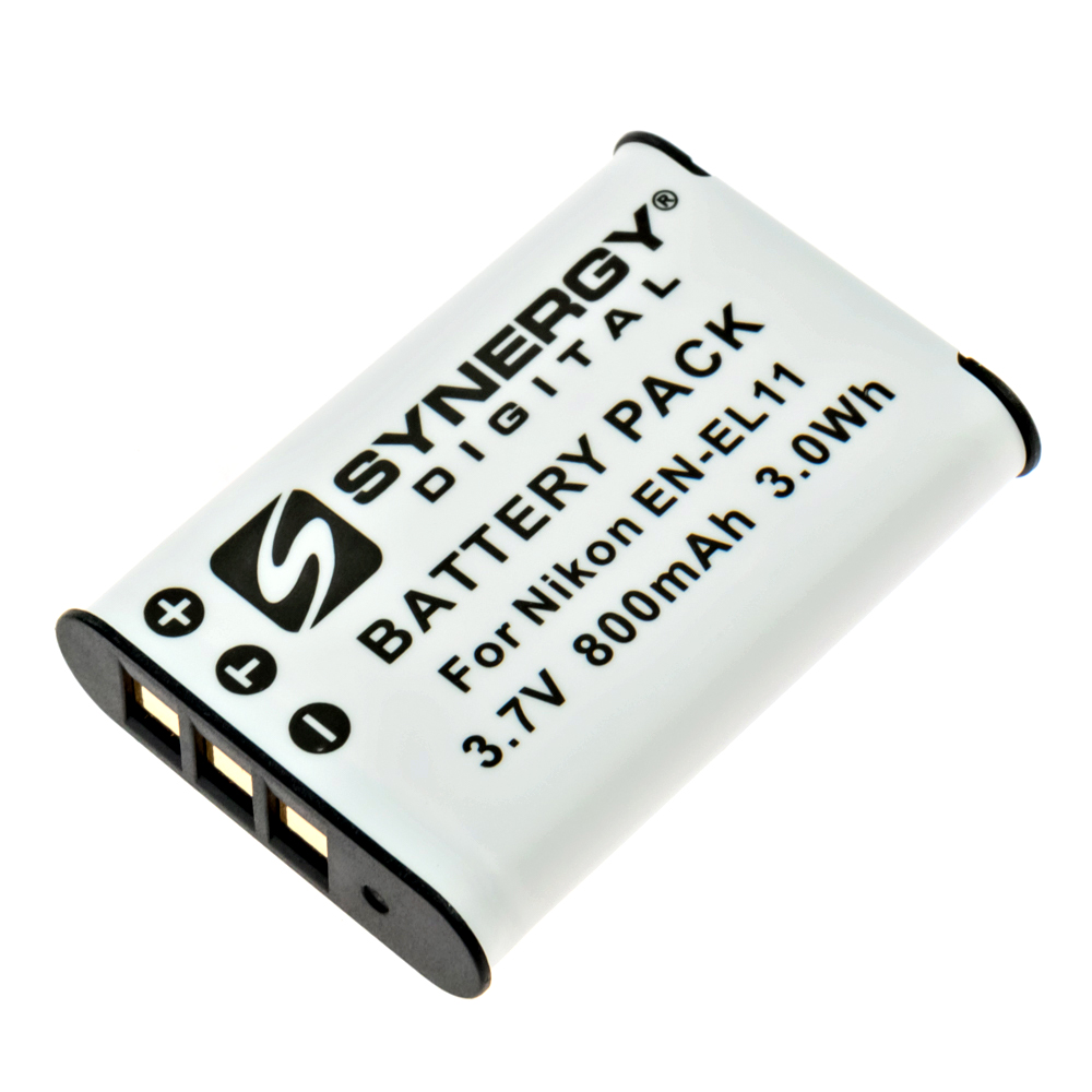 Synergy Digital Camera Battery, Compatible with NIKON Coolpix S550, Coolpix S560 Camera Battery (3.7, Li-ion, 800mAh)