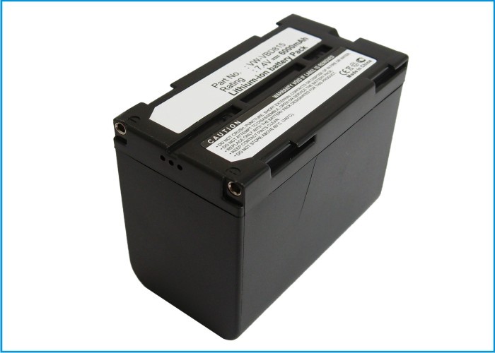 Synergy Digital Camera Battery, Compatible with Panasonic NV-DX100 Camera Battery (7.4, Li-ion, 6000mAh)