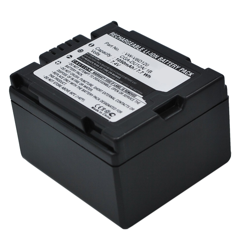 Synergy Digital Camera Battery, Compatible with Panasonic DZ-GX20 Camera Battery (7.4, Li-ion, 1050mAh)