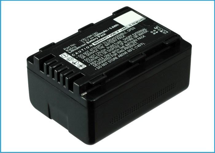 Synergy Digital Camera Battery, Compatible with Panasonic HC-V10 Camera Battery (3.7, Li-ion, 1500mAh)
