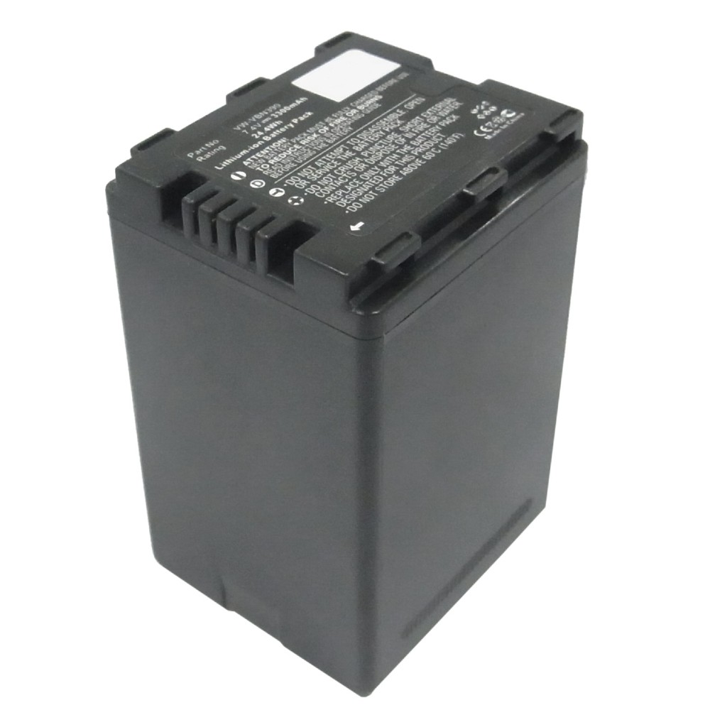 Synergy Digital Camera Battery, Compatible with Panasonic HC-X900, HC-X900M, HC-X920, HDC-HS900, HDC-SD800, HDC-SD900, HDC-TM900 Camera Battery (7.4, Li-ion, 3300mAh)