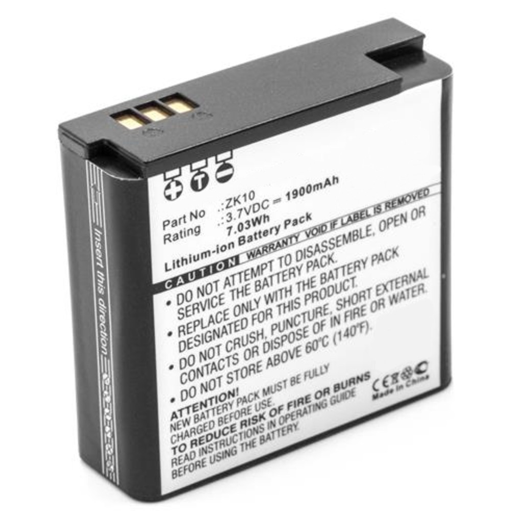 Synergy Digital Camera Battery, Compatible with Polaroid iM1836 Camera Battery (3.7, Li-ion, 1900mAh)