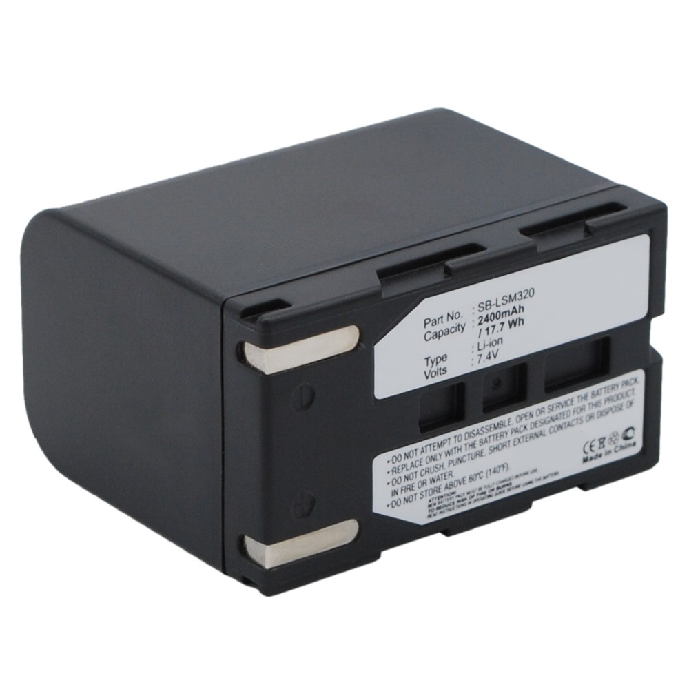 Synergy Digital Camera Battery, Compatible with Samsung SC-D263 Camera Battery (7.4, Li-ion, 2400mAh)
