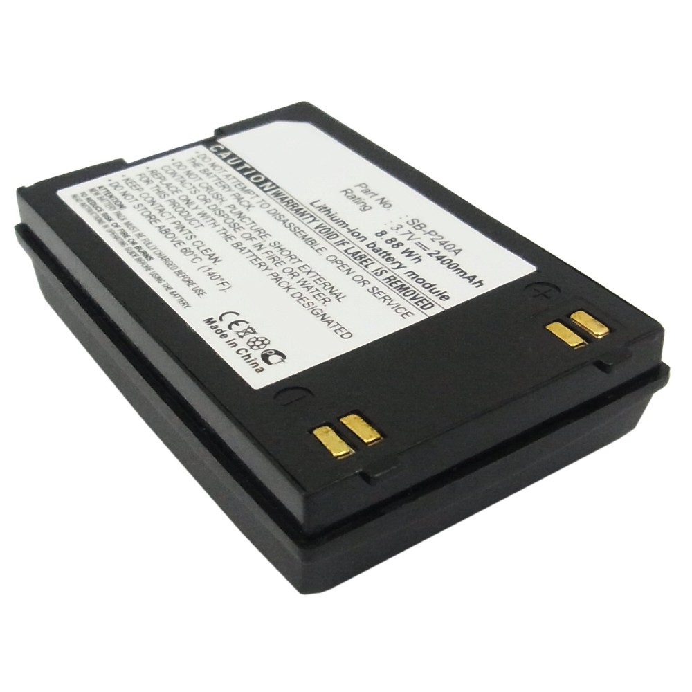 Synergy Digital Camera Battery, Compatible with Samsung SC-MM10, SC-MM10BL, SC-MM10S, SC-MM11, SC-MM11BL, SC-MM11S, SC-MM12, SC-MM12BL, SC-MM12S, SC-X205L, SC-X205WL, SC-X210L, SC-X210WL, SC-X220L, SC-X300, SC-X300L, VP-X205L, VP-X210L, VP-X220L, VP-X300, VP-X300L Camera Battery (3.7, Li-ion, 2400mAh)