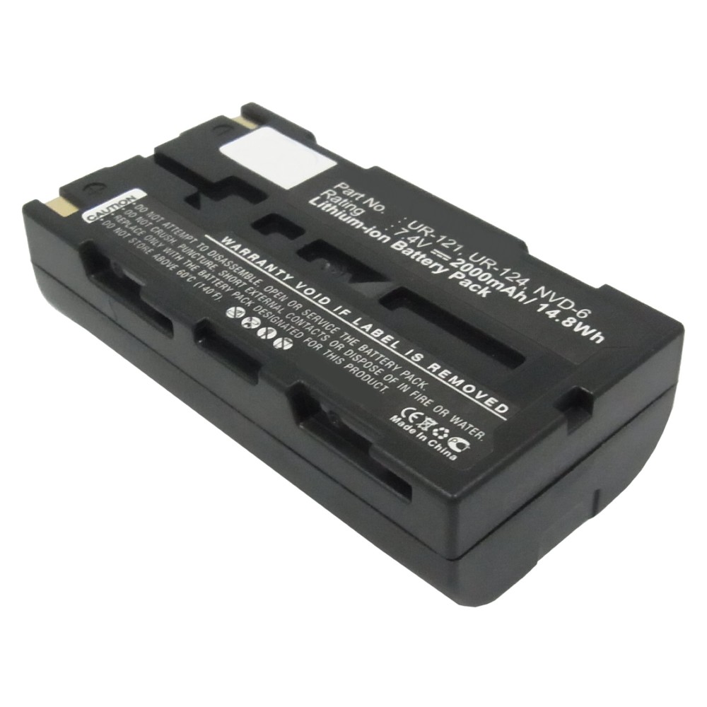 Synergy Digital Camera Battery, Compatible with Sanyo iDshot IDC-1000, iDshot IDC-1000Z, iDshot IDC-1000ZU, Xacti NV-DV35, Xacti NV-HD500, Xacti NV-KD100 Camera Battery (7.4, Li-ion, 2000mAh)