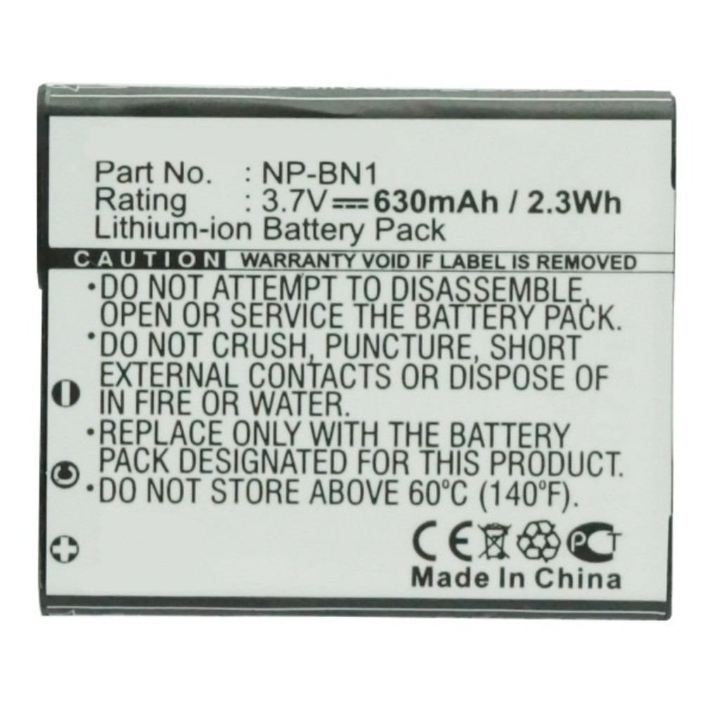 Synergy Digital Camera Battery, Compatible with Sony DSC-QX30 Camera Battery (3.7, Li-ion, 630mAh)