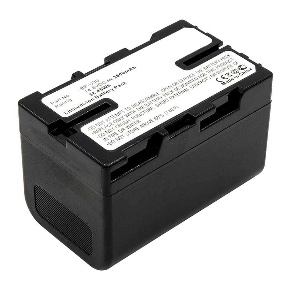 Synergy Digital Camera Battery, Compatible with Sony HD422, PMW-100, PMW-150, PMW-150P, PMW-160, PMW-200, PMW-300, PMW-EX1, PMW-EX160, PMW-EX1r, PMW-EX260, PMW-EX280, PMW-EX3, PMW-EX3R, PMW-F3, PMW-F3K, PMW-F3L, PXW-FS5, PXW-FS7, PXW-X180, XDCAM EX Camera Battery (14.8, Li-ion, 2600mAh)