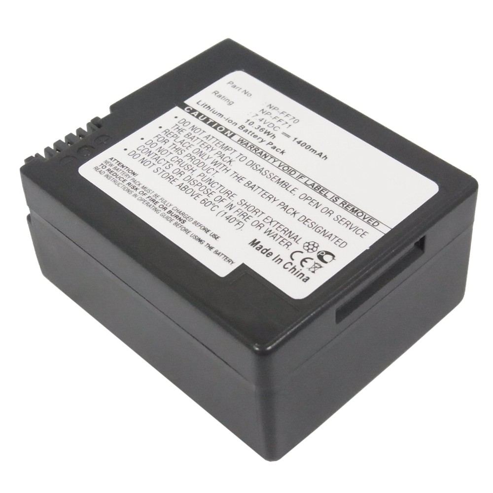 Synergy Digital Camera Battery, Compatible with Sony CCD-TRV108 Camera Battery (7.4, Li-ion, 1400mAh)