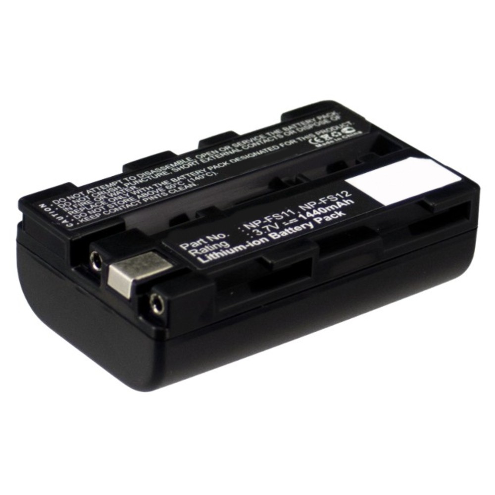 Synergy Digital Camera Battery, Compatible with Sony CCD-CR1, CCD-CR1E, Cyber-shot DSC-F505, Cyber-shot DSC-F505K, Cyber-shot DSC-F505V, Cyber-shot DSC-F55, Cyber-shot DSC-F55DX, Cyber-shot DSC-F55E, Cyber-shot DSC-F55K, Cyber-shot DSC-F55V, Cyber-shot DSC-P1, Cyber-shot DSC-P20, Cyber-shot DSC-P30, Cyber-shot DSC-P50, DCR-PC1, DCR-PC1E, DCR-PC2, DCR-PC2E, DCR-PC3, DCR-PC3E, DCR-PC4, DCR-PC4E, DCR-PC5, DCR-PC5E, DCR-TRV1VE Camera Battery (3.7, Li-ion, 1440mAh)