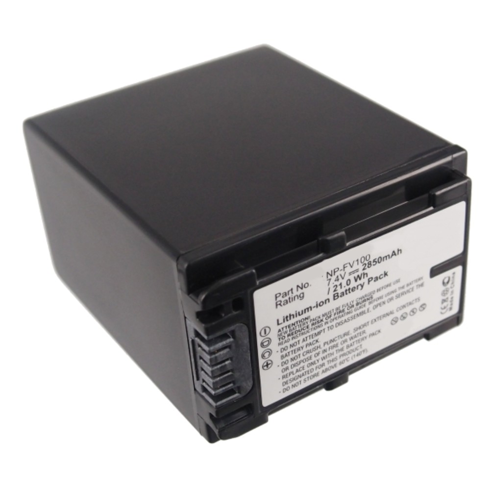 Synergy Digital Camera Battery, Compatible with Sony DCR-SR100 Camera Battery (7.4, Li-ion, 2850mAh)