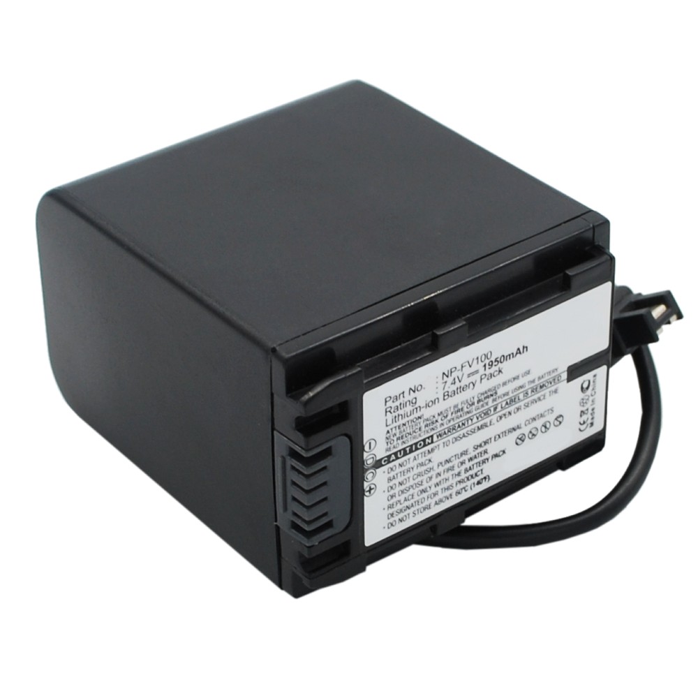 Synergy Digital Camera Battery, Compatible with Sony DCR-SR100 Camera Battery (7.4, Li-ion, 1950mAh)