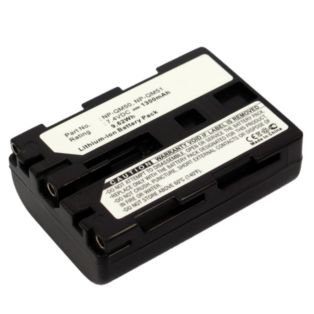 Synergy Digital Camera Battery, Compatible with Sony CCD-TR108 Camera Battery (7.4, Li-ion, 1300mAh)