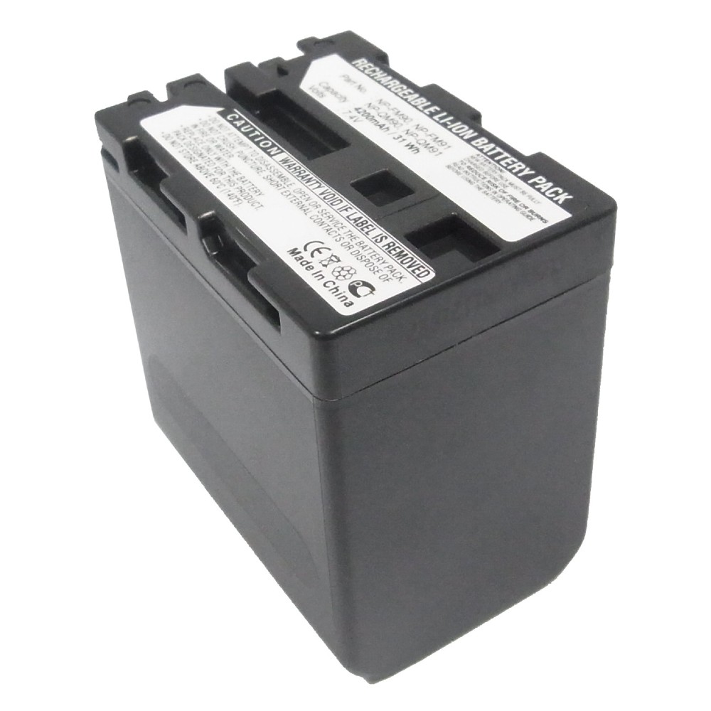 Synergy Digital Camera Battery, Compatible with Sony CCD-TRV108 Camera Battery (7.4, Li-ion, 4200mAh)