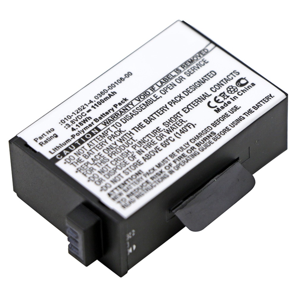 Synergy Digital Camera Battery, Compatible with Garmin Virb 360 Camera Battery (3.8, Li-Pol, 1100mAh)