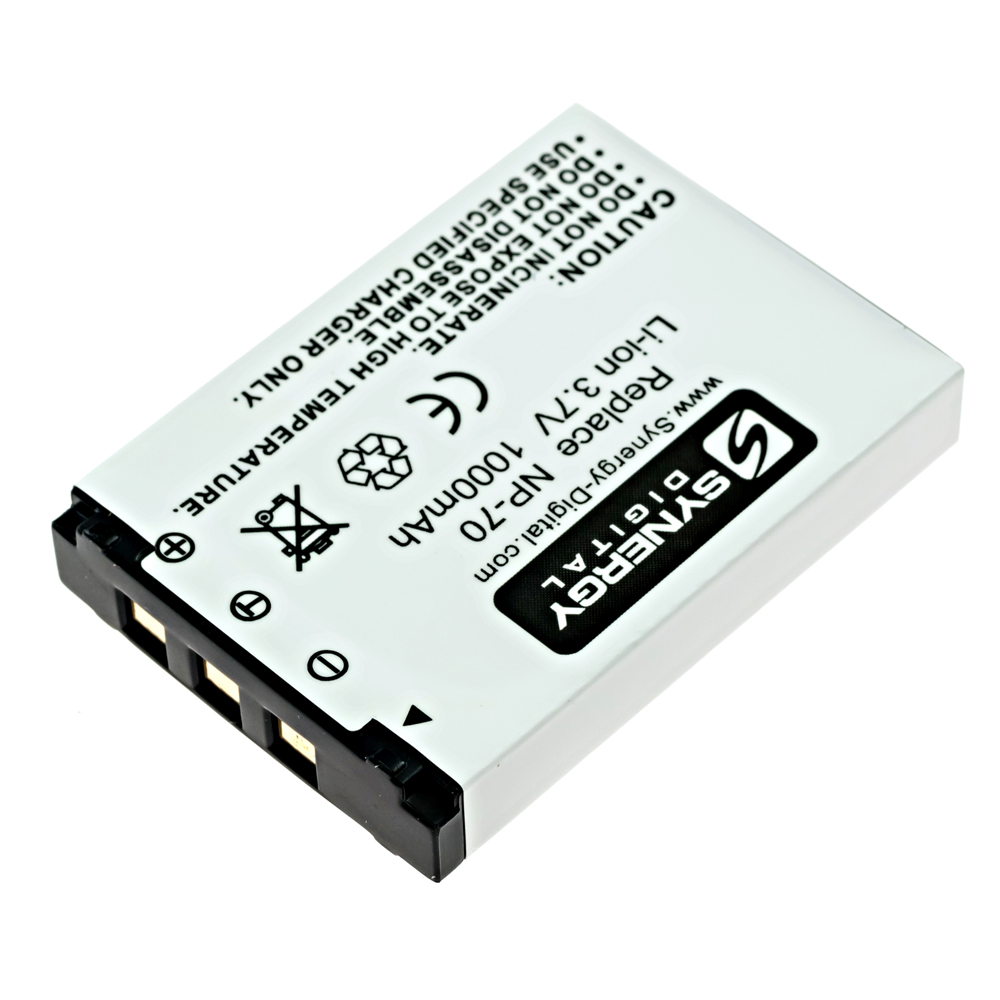 SDCANP70 Lithium-Ion Battery - Rechargeable ultra High Capacity (3.7V, 1000mAh) - Replacement For Casio NP-70 Battery
