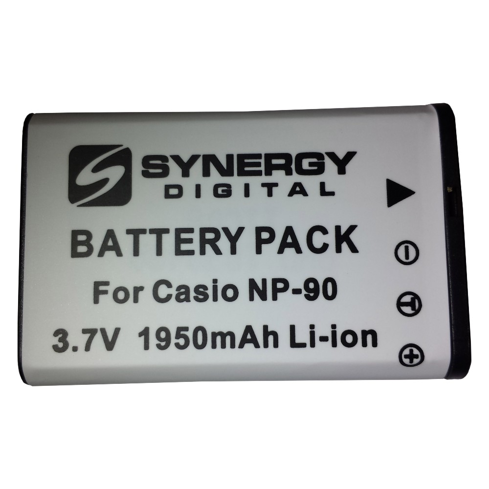 SDNP90 Lithium-Ion Rechargeable Battery - Ultra High Capacity (3.7V 1950 mAh) - Replacement For Casio NP-90 Battery