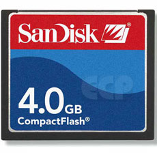 Sandisk 4GB Comapct Flash Card