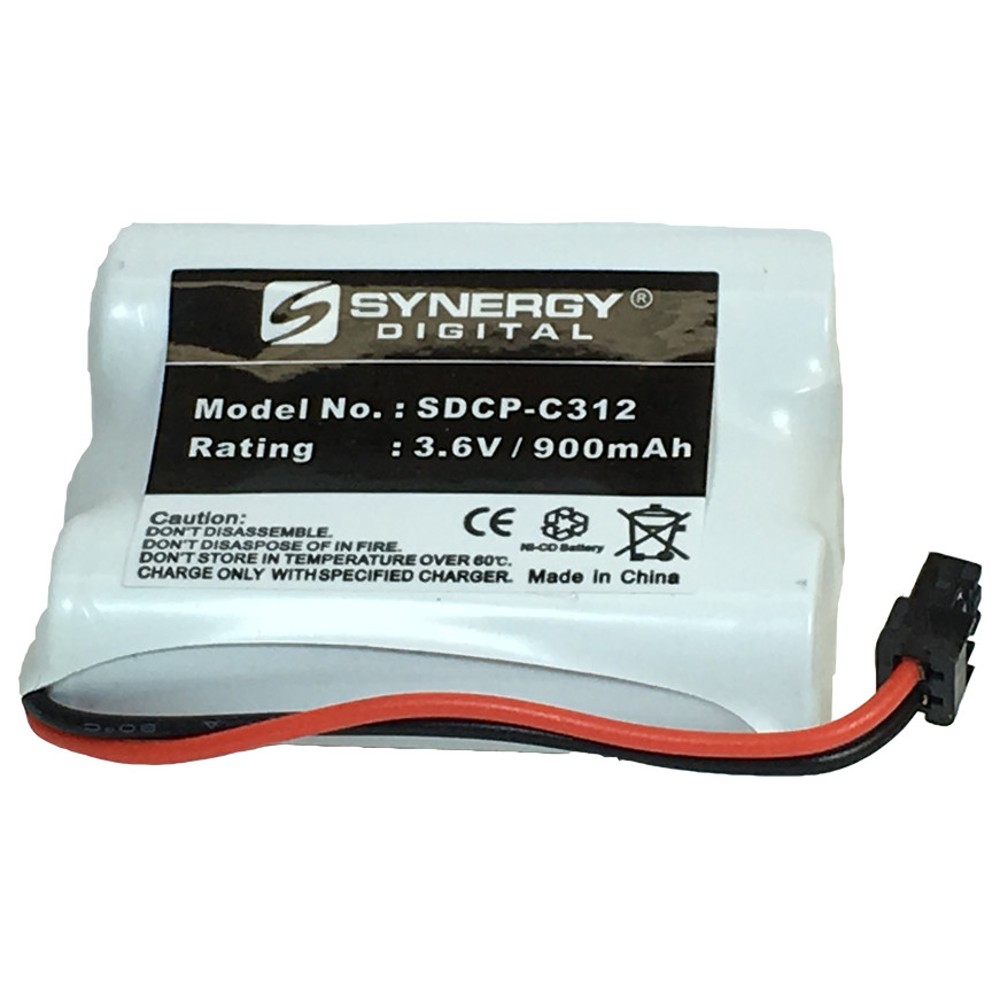SDCP-C312 - Ni-CD, 3.6 Volt, 900 mAh, Ultra Hi-Capacity Battery - Replacement Battery for Sony BP-T38 Cordless Phone Battery