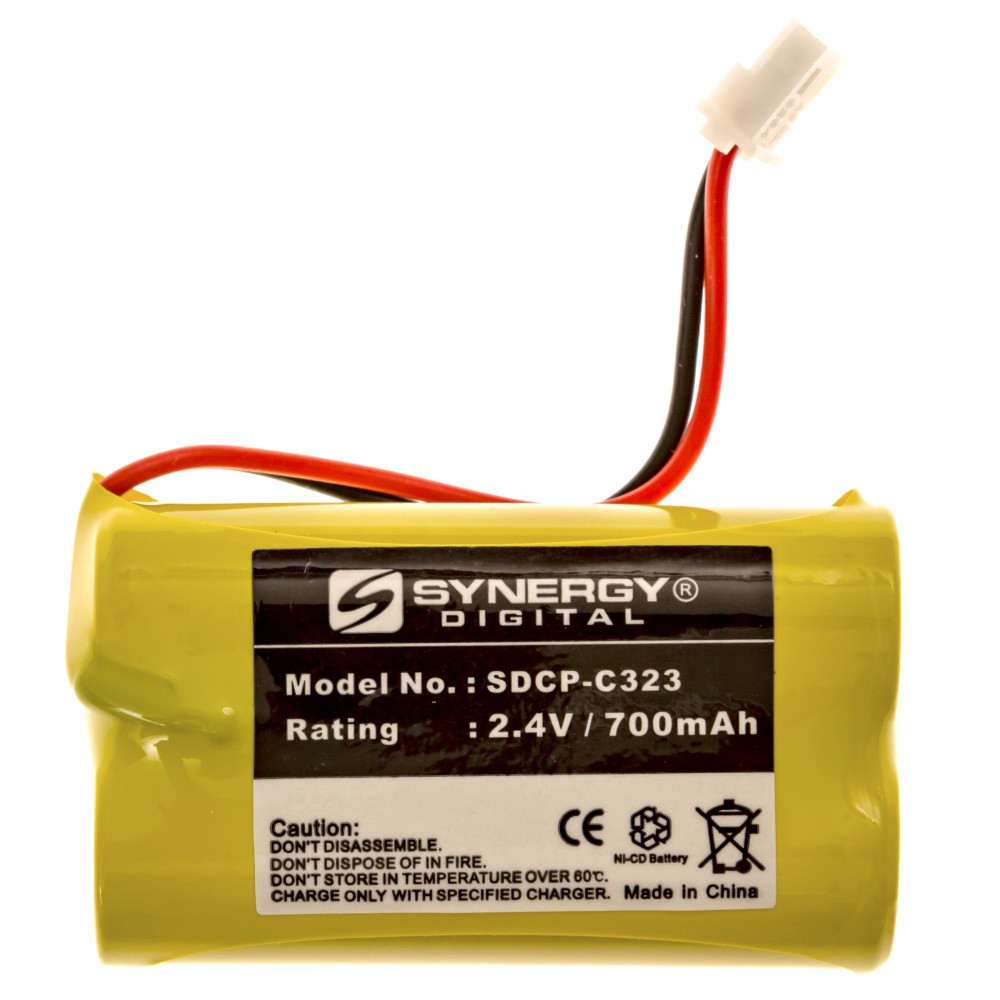 SDCP-C323 - NI-CD, 2.4 Volt, 700 mAh, Ultra Hi-Capacity Battery - Replacement Battery for Sony BP-T50, Vtech BT275242, Cordless Phone Batteries
