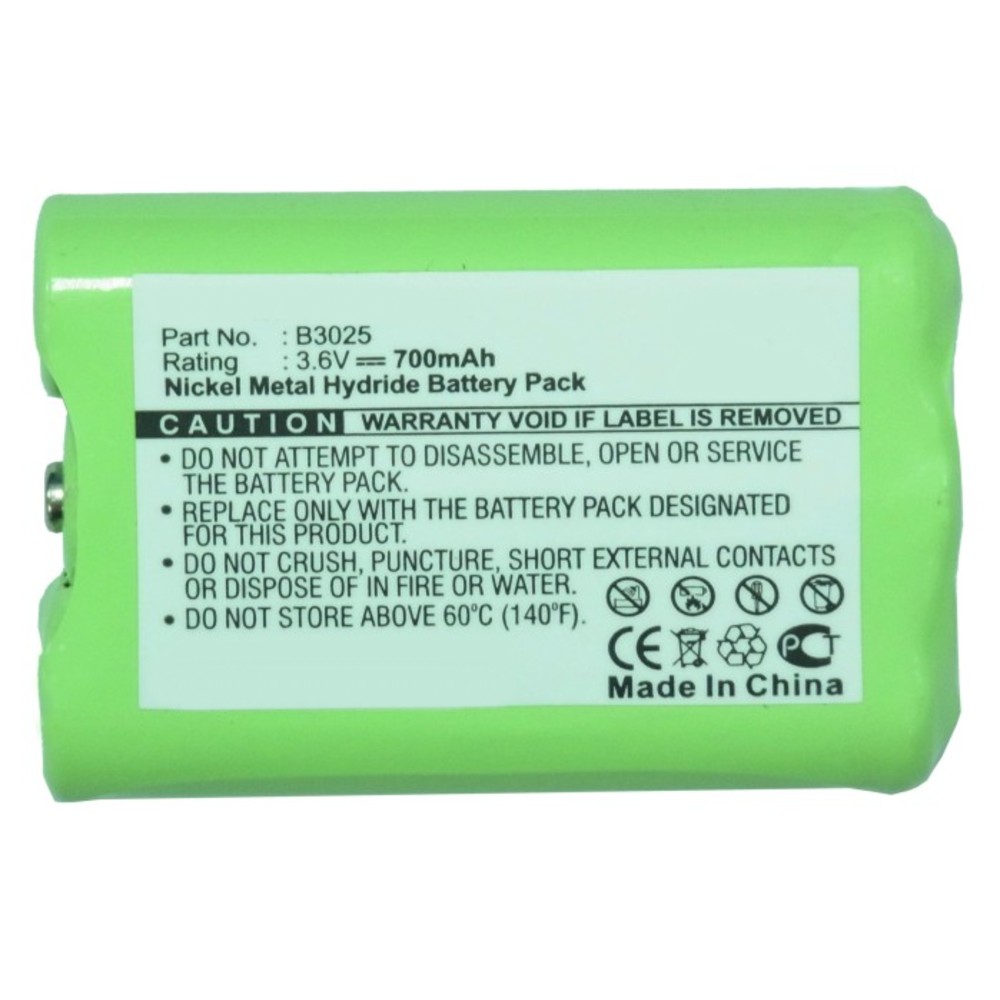 Synergy Digital Cordless Phone Battery, Compatible with V Tech 80-4289-00-00, 80-4289-03-00, 80-4308-00-00, 80-4309-00-00 Cordless Phone Battery (Ni-MH, 3.6V, 700mAh)