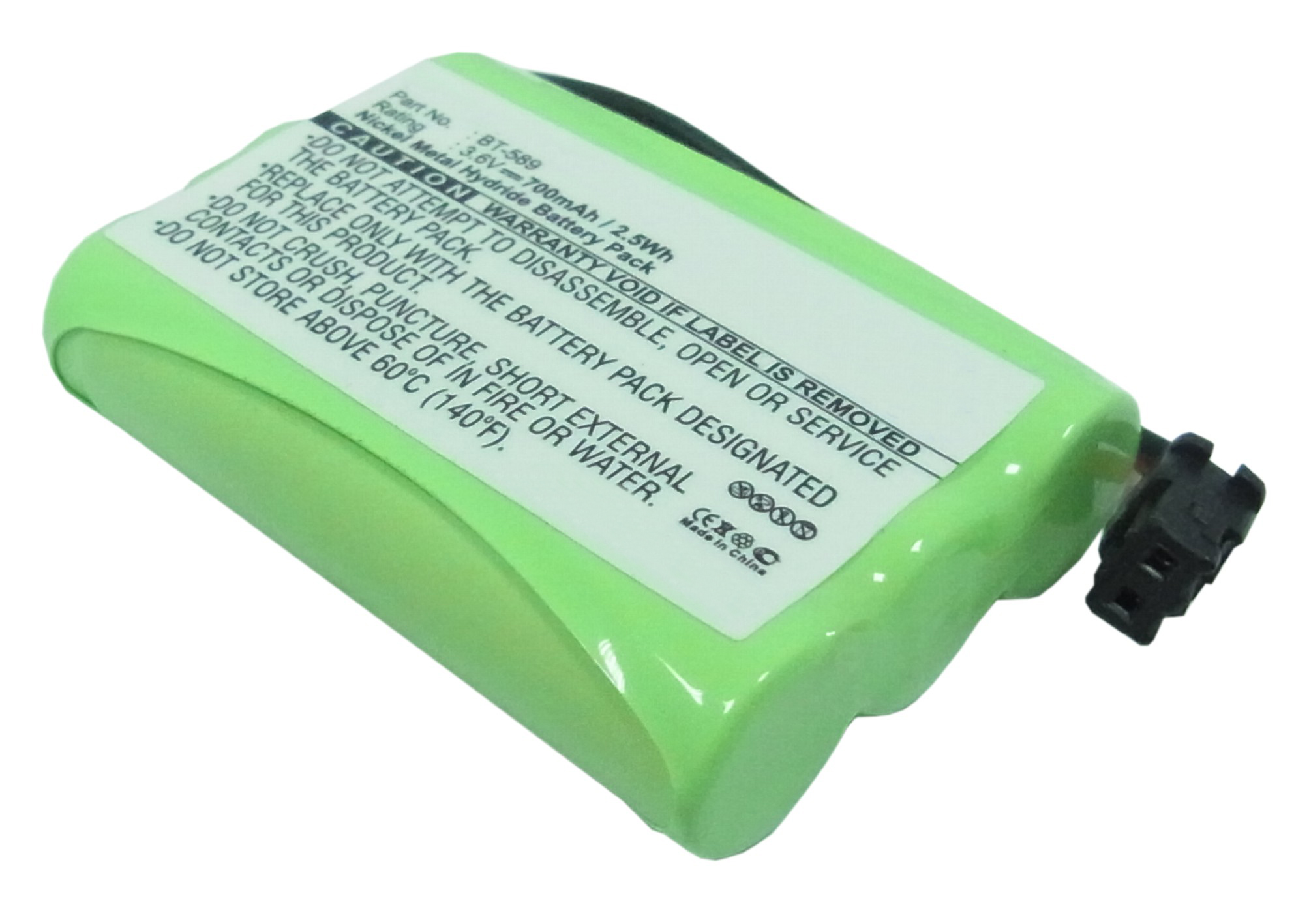 Synergy Digital Cordless Phone Battery, Compatible with Hagenuk BT-589 Cordless Phone Battery (3.6V, Ni-MH, 700mAh)