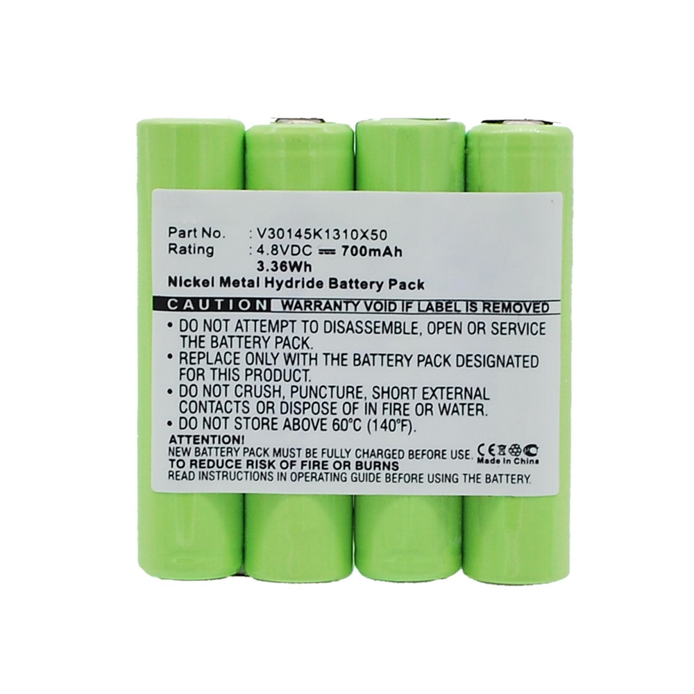 Synergy Digital Cordless Phone Battery, Compatible with Siemens V30145-K1310-X50 Cordless Phone Battery (Ni-MH, 4.8V, 700mAh)