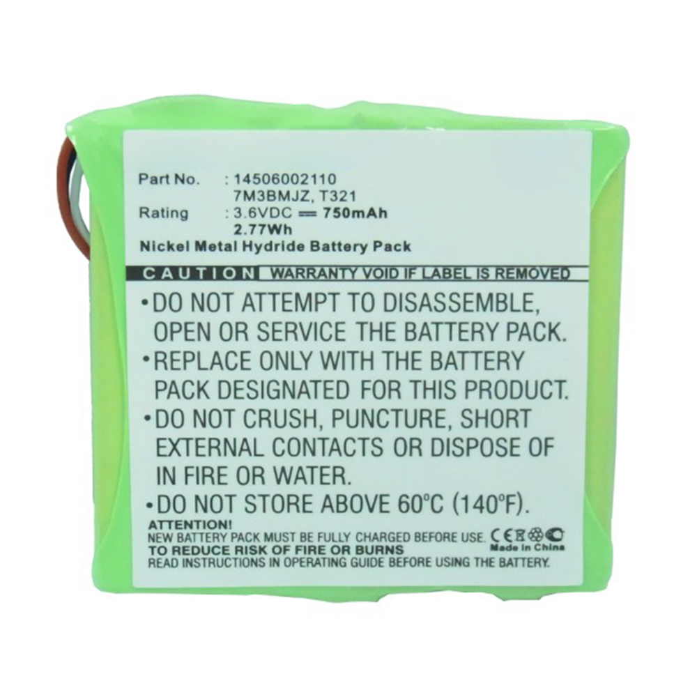 Synergy Digital Cordless Phone Battery, Compatible with Bosch 145306002110 Cordless Phone Battery (Ni-MH, 3.6V, 750mAh)