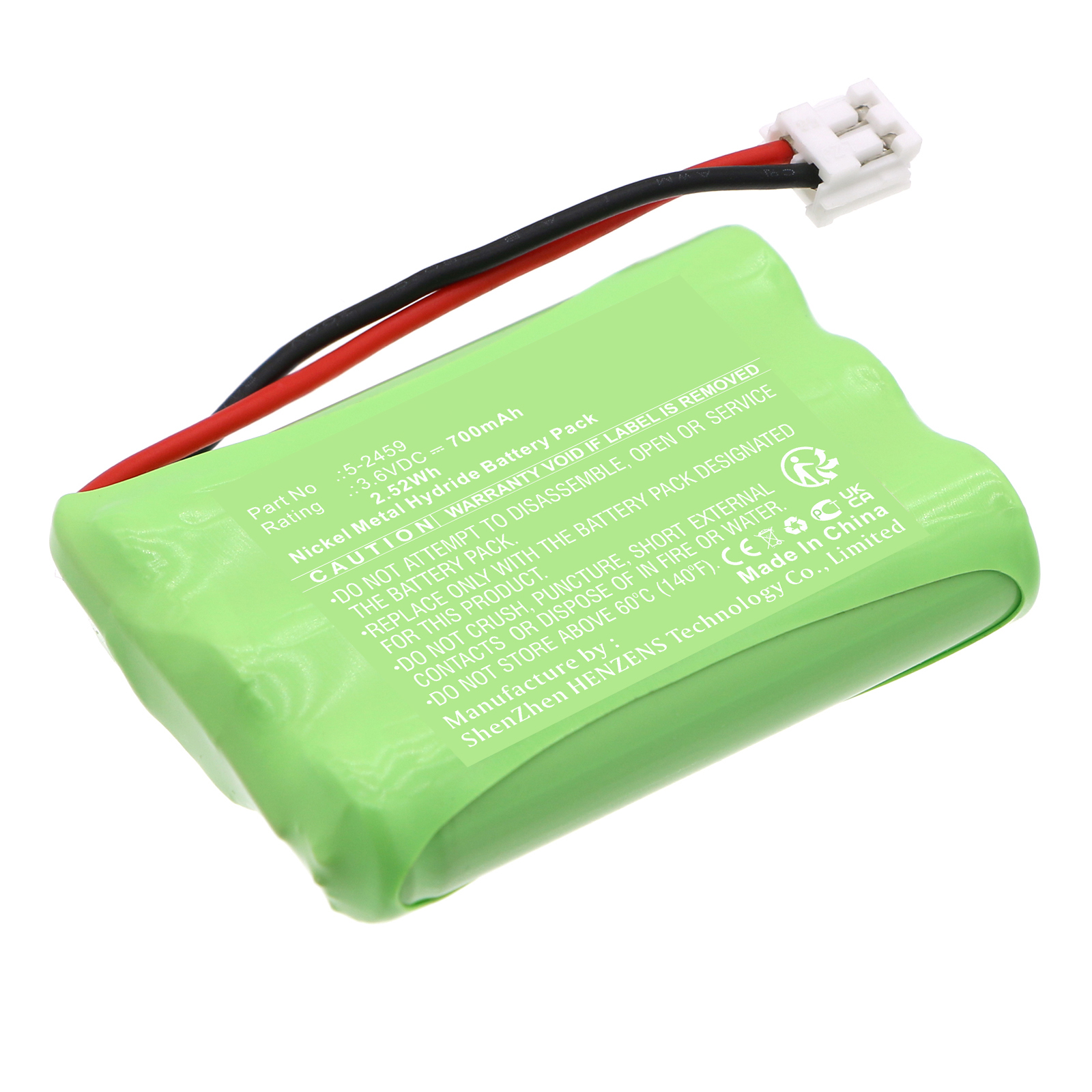 Synergy Digital Cordless Phone Battery, Compatible with Motorola TL26158 Cordless Phone Battery (Ni-MH, 3.6V, 700mAh)