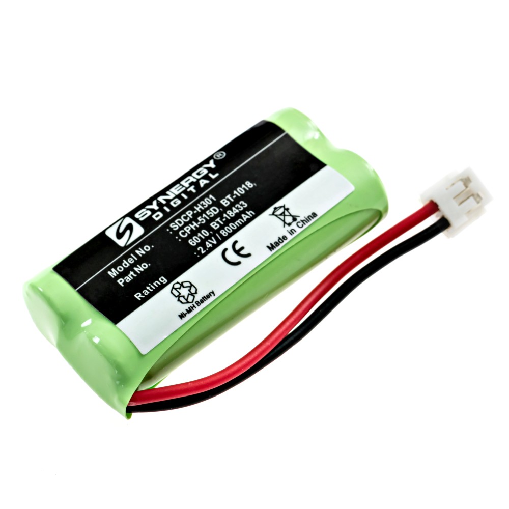 SDCP-H301- Ni-MH 1X2AAA/D, 2.4 Volt, 800 mAh, Ultra Hi-Capacity Battery - Replacement Battery for Rechargeable Cordless Phone Battery