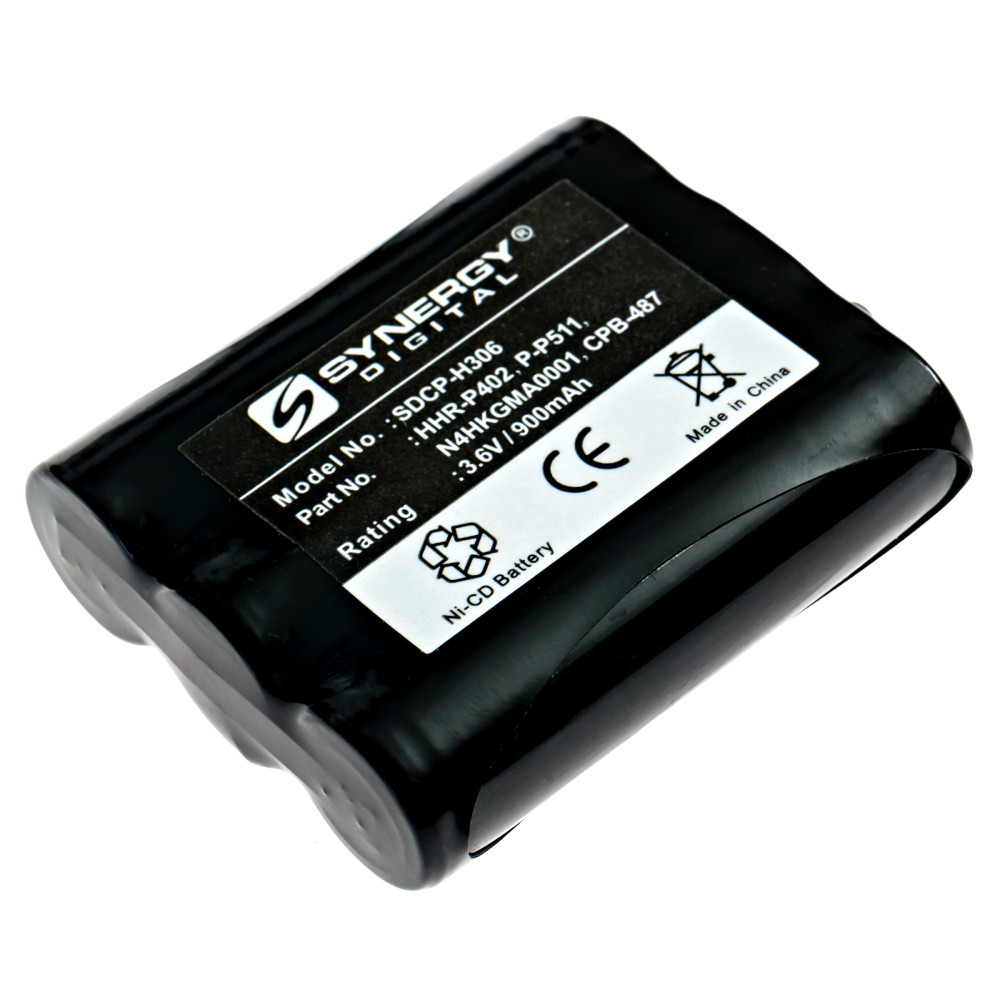 SDCP-H306 - Ni-CD, 3.6 Volt, 900 mAh, Ultra Hi-Capacity Battery - Replacement Battery for Panasonic P-P511, Type 24 Cordless Phone Battery