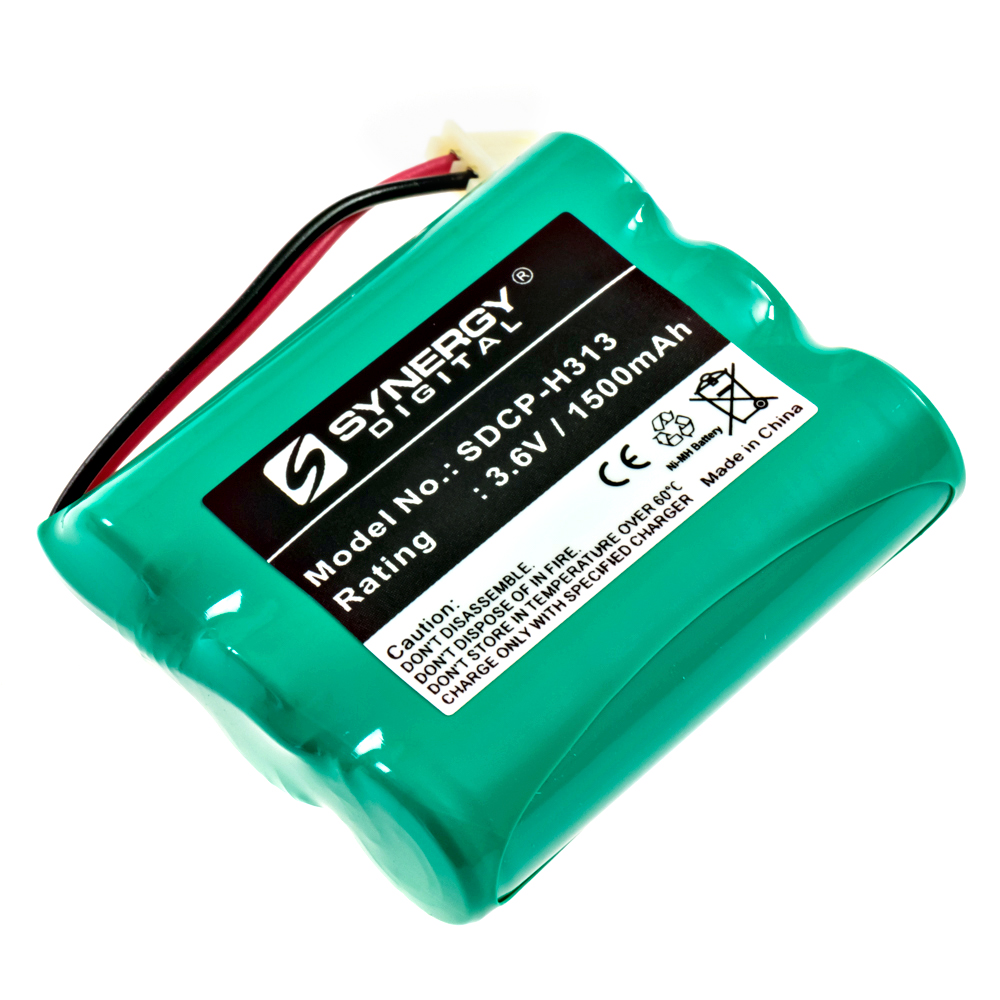 SDCP-H313 - Ni-MH, 3.6 Volt, 1500 mAh, Ultra Hi-Capacity Battery - Replacement Battery for Rechargeable Cordless Phone Battery