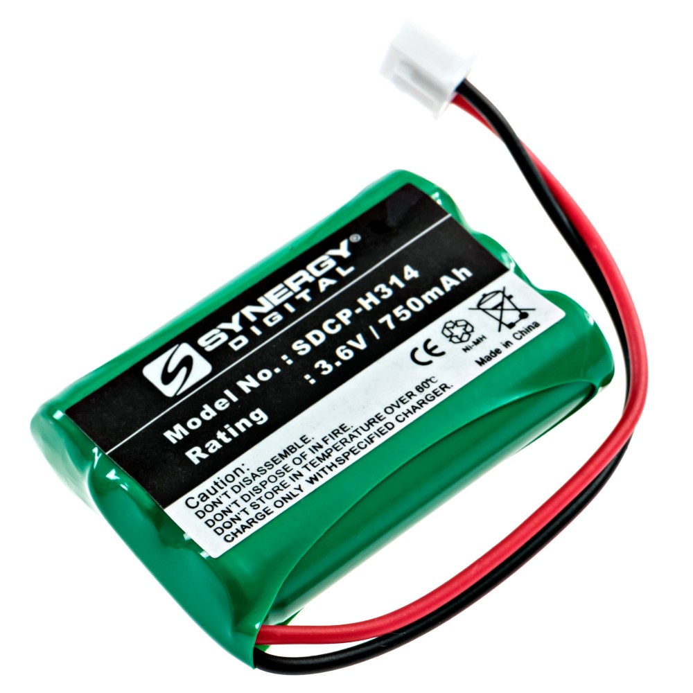 SDCP-H314 - Ni-MH, 3.6 Volt, 750 mAh, Ultra Hi-Capacity Battery - Replacement Battery for Cetis BATT-9600, Telematrix BATT-9600, Teledex 9600, Cordless Phone Batteries