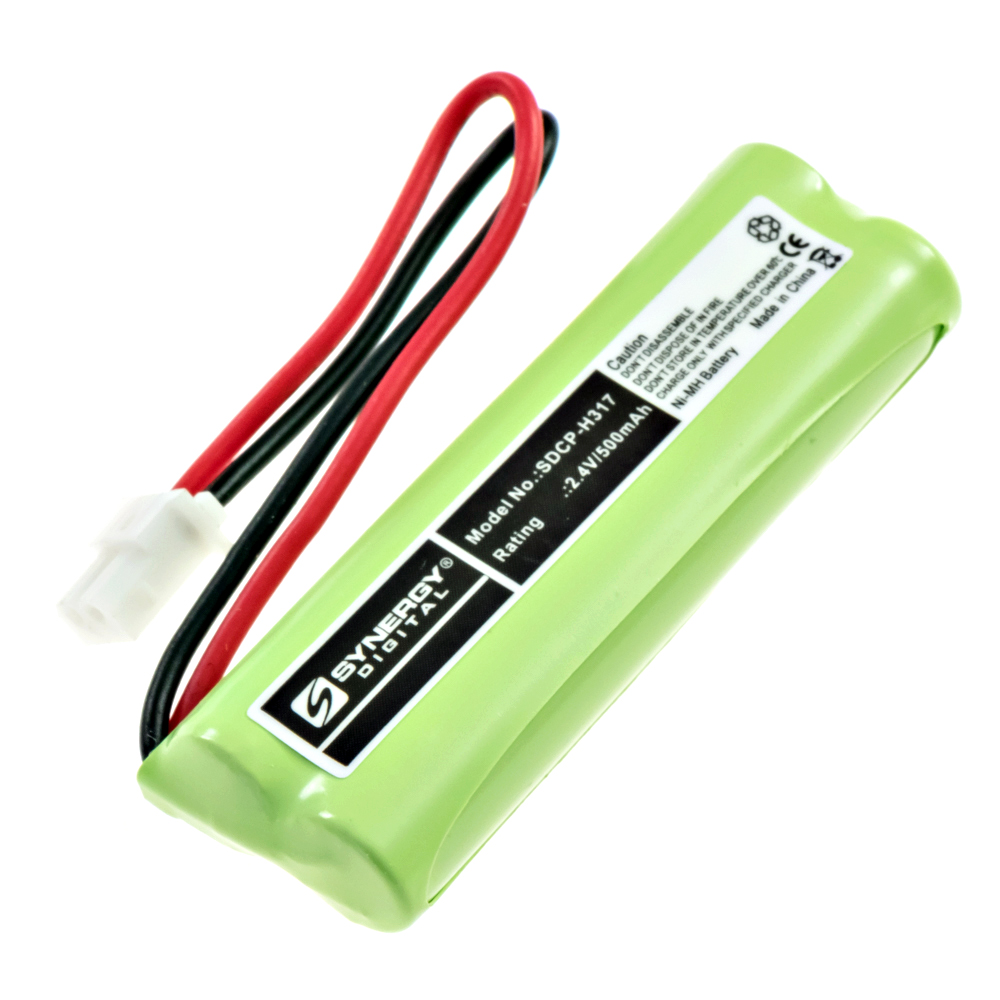 SDCP-H317 - Ni-MH, 2.4 Volt, 500 mAh, Ultra Hi-Capacity Battery - Replacement Battery for VTECH 89-1348-01-00, BT183482/BT283482 Cordless Phone Batteries