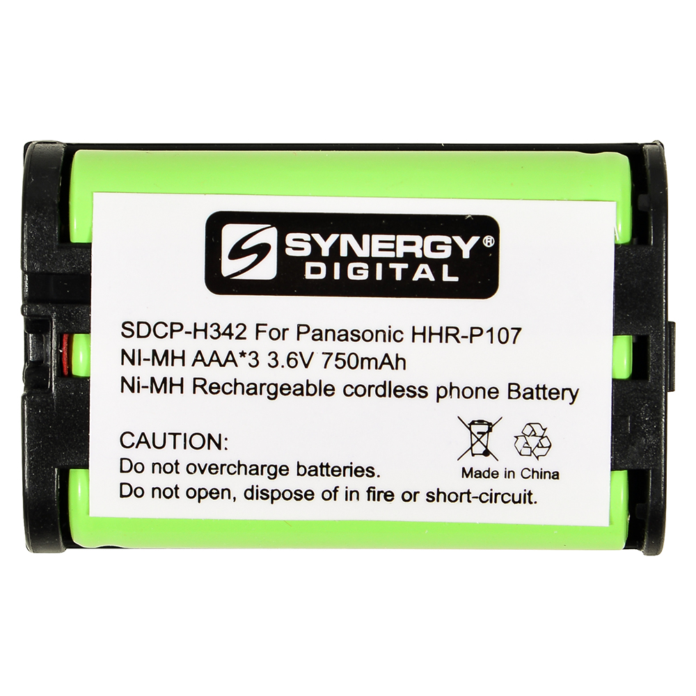 EM-CPH-514 - Ni-MH, 3.6 Volt, 750 mAh, Ultra Hi-Capacity Battery - Replacement Battery for Panasonic HHR-P107  Cordless Phone Battery