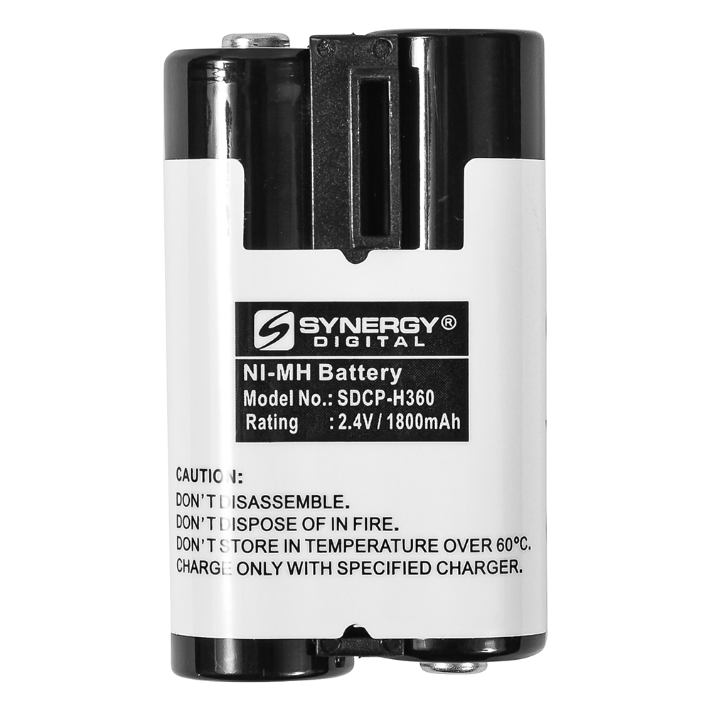 SDCP-H360 Ni-MH Battery - Ultra High Capacity (Ni-MH 2.4V 1800mAh) - Replacement for the Kodak KAA2HR Battery