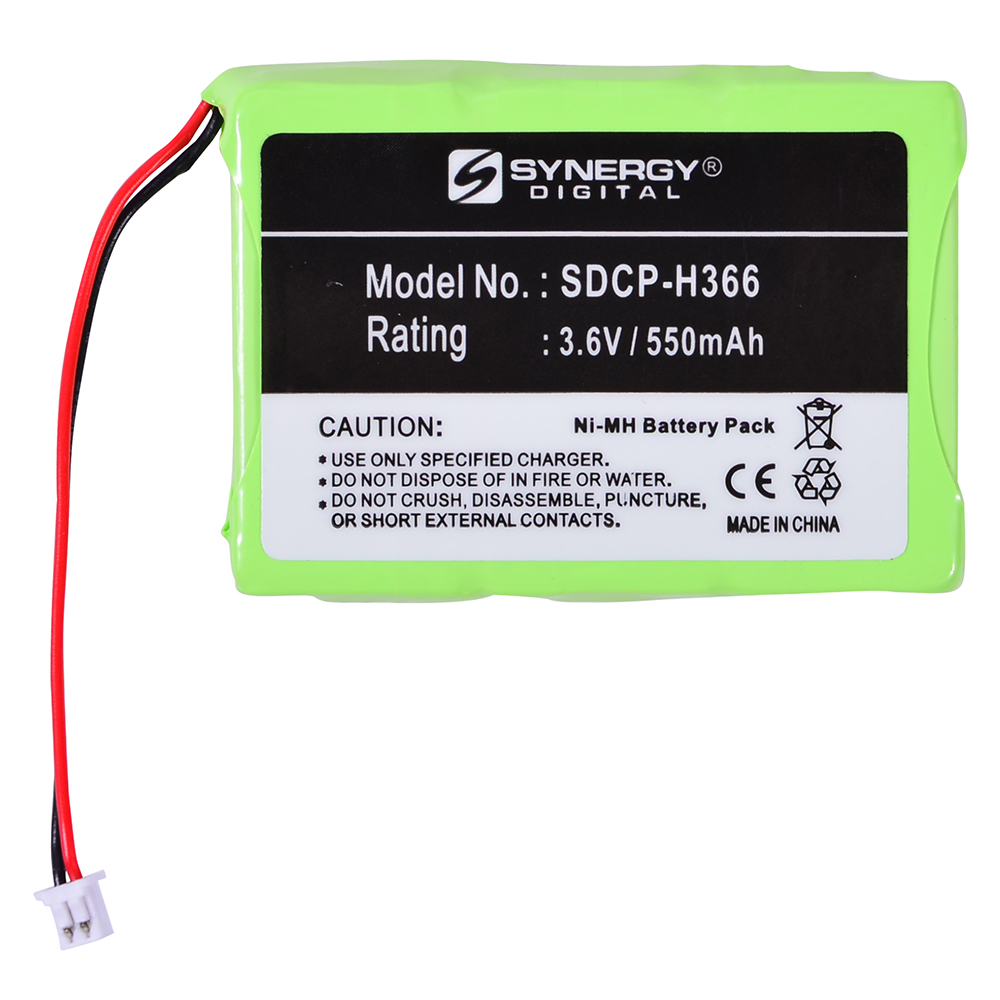 SDCP-H366 - Ni-MH, 3.6 Volt, 550mAh, Ultra Hi-Capacity Battery - Replacement Battery for AAstra 480iCT, CM-16 Cordless Phone Battery