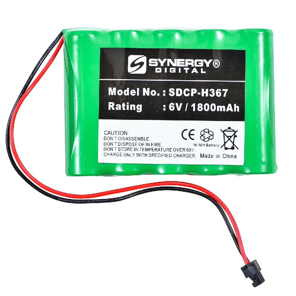 Panasonic HHR-P516A Battery Replacement - (Ni-MH, 6 Volt, 1800 mAh) Ultra Hi-Capacity Battery