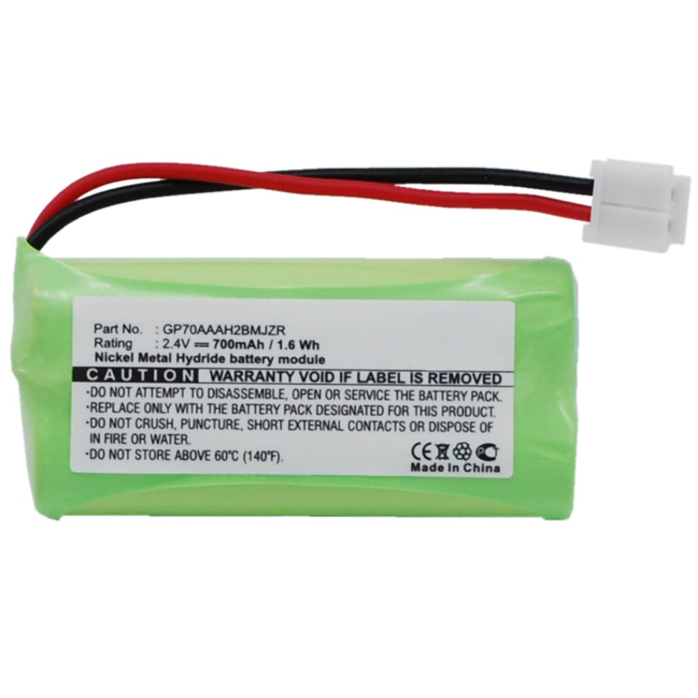 Synergy Digital Cordless Phone Battery, Compatible with AT&T 3101 Cordless Phone Battery (2.4, Ni-MH, 700mAh)