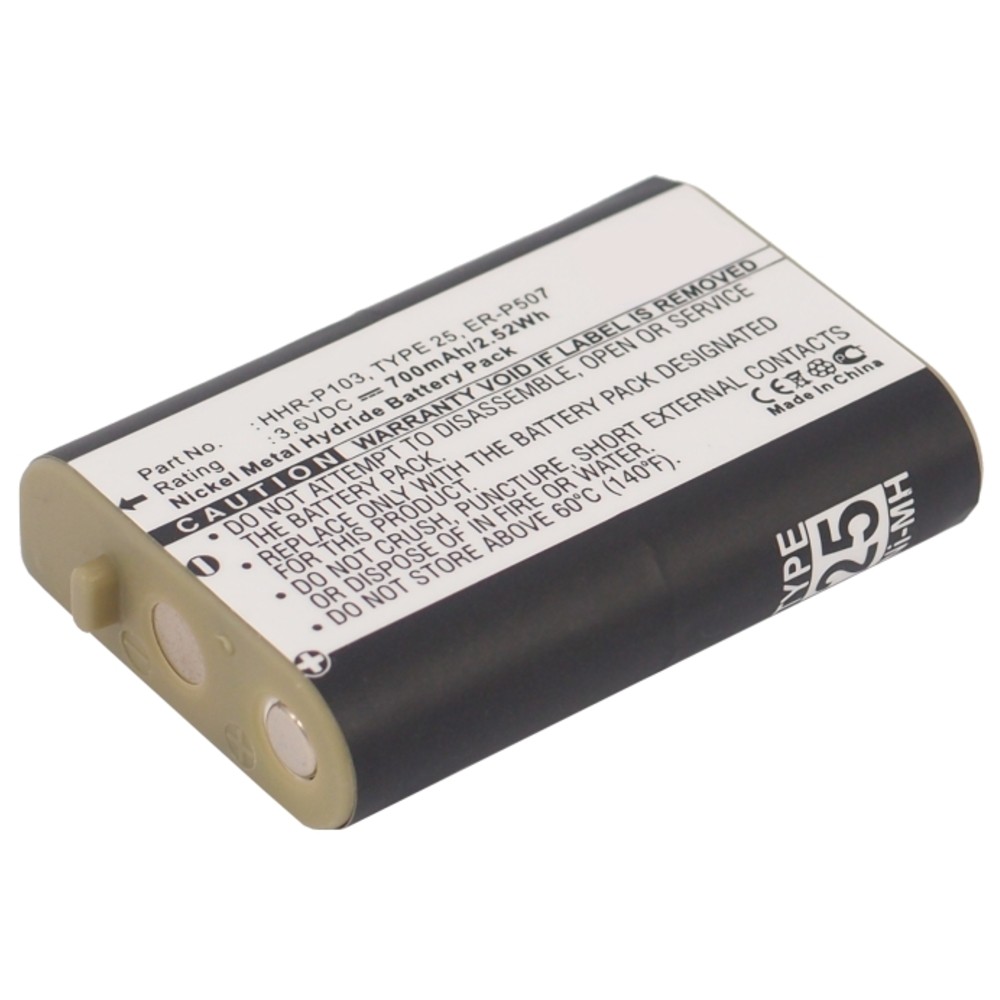 Synergy Digital Cordless Phone Battery, Compatible with AT&T 102, 103, 249, 8058080000, 80-5808-00-00, EP5902, EP590-2, EP5903, EP590-3, EP5962 BASE, EP-5962 EP5962 HANDSET, EP-5962 HANDSET, EP5995, EP-5995 Cordless Phone Battery (3.6, Ni-MH, 700mAh)