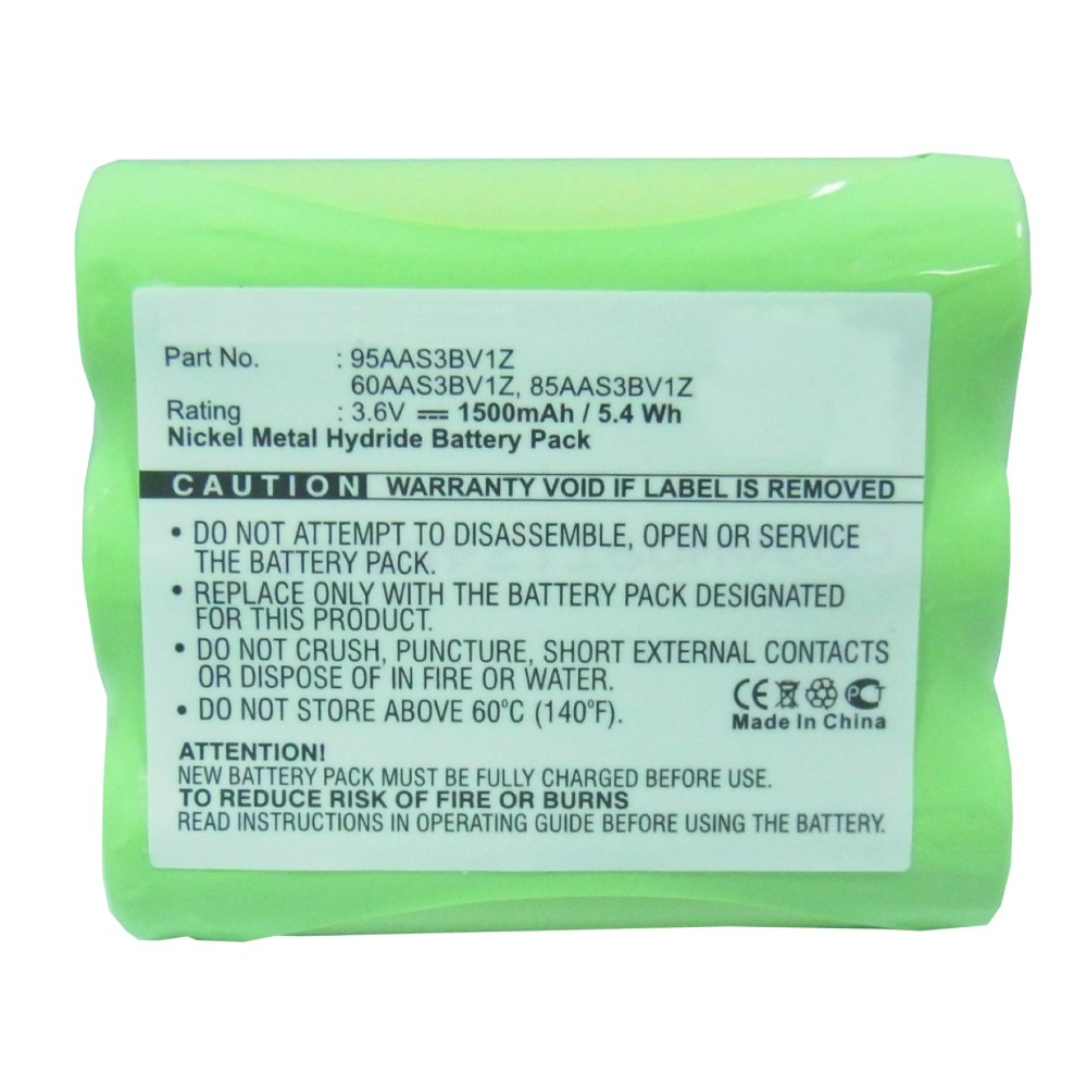 Synergy Digital Cordless Phone Battery, Compatible with Bell South D-271, D-936, D-937 Cordless Phone Battery (3.6, Ni-MH, 1500mAh)