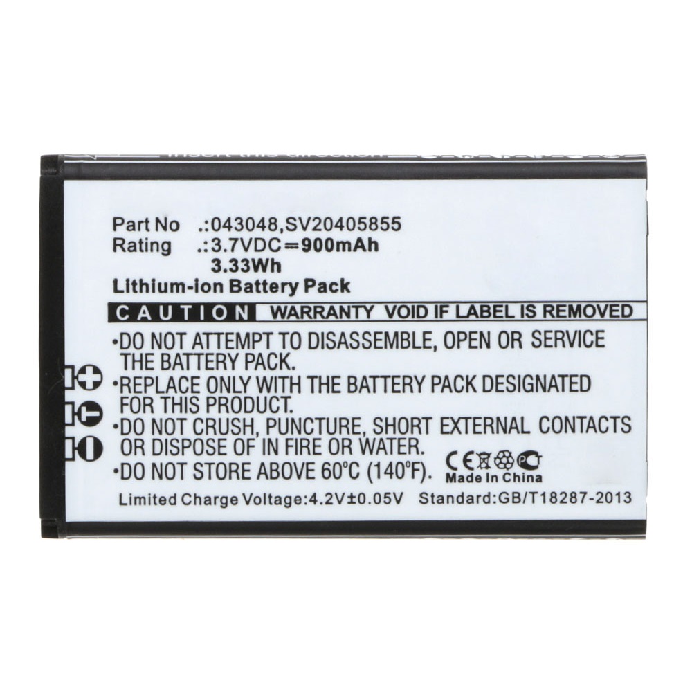 Synergy Digital Cordless Phone Battery, Compatible with Swissvoice SV20405855 Cordless Phone Battery (Li-ion, 3.7V, 900mAh)