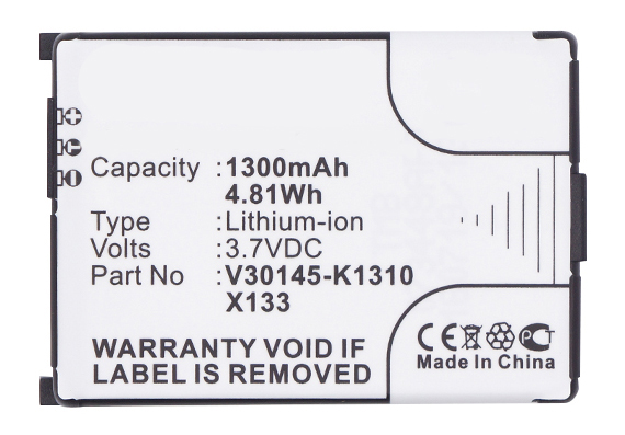 Synergy Digital Battery Compatible With Siemens L36880-N5401-A102 Cordless Phone Battery - (Li-Ion, 3.7V, 1300 mAh)
