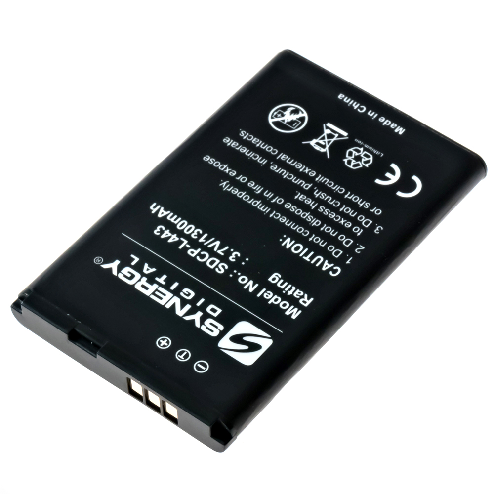 Synergy Digital Cordless Phone Battery, Compatible with Yealink YL-5J Cordless Phone Battery (Li-ion, 3.7V, 1300mAh)