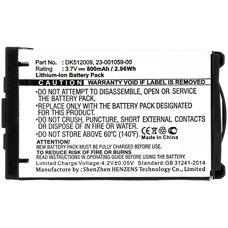 Synergy Digital Cordless Phones Battery, Compatible with Aastra 23-001059-00, 23-001080-00, A600ST1, DK512009 Cordless Phones Battery (3.7V, Li-ion, 800mAh)